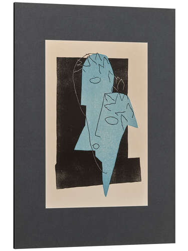 Cuadro de aluminio Dialogues: one Plate, 1951
