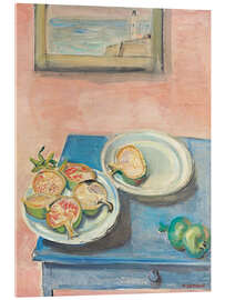 Acrylglasbild Stillleben mit Granatäpfeln