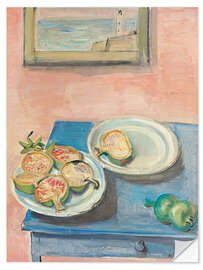 Vinilo para la pared Still Life with Pomegranates