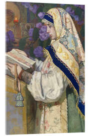 Cuadro de metacrilato The Virgin in Prayer - Ivan Silych Goriuschkin-Sorokopudov
