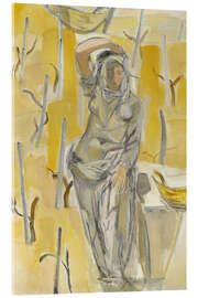 Acrylic print La Vendangeuse (The Grape Harvester) - Maurice Barraud