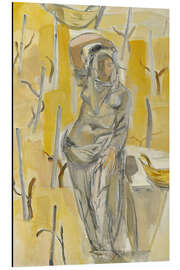 Aluminium print La Vendangeuse (The Grape Harvester) - Maurice Barraud