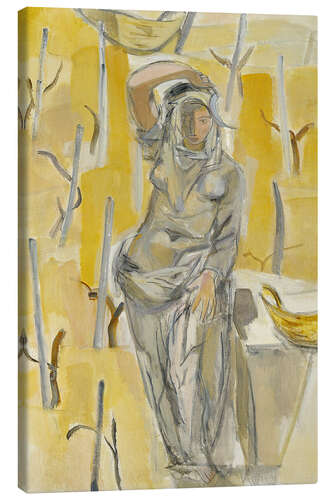 Obraz na płótnie La Vendangeuse (The Grape Harvester)