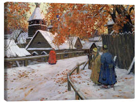 Leinwandbild Altes Russland, 1912 - Ivan Silych Goriuschkin-Sorokopudov