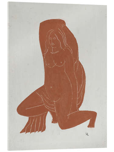 Cuadro de metacrilato Akt, 1926