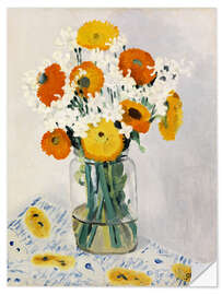 Sticker mural Flowers in a vase