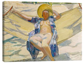 Obraz na płótnie The Nap in the Sun, 1944 - Maurice Barraud
