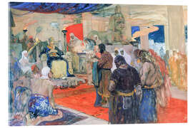 Acrylic print A Pharaoh in front of his court - Ivan Silych Goriuschkin-Sorokopudov