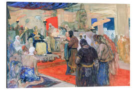 Alubild Ein Pharao vor seinem Hof - Ivan Silych Goriuschkin-Sorokopudov