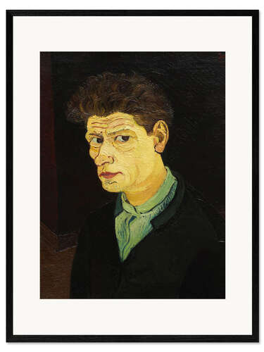Impresión de arte enmarcada Self-portrait, 1929
