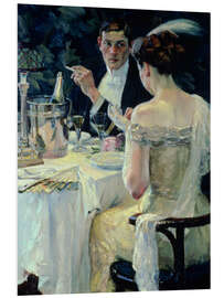 Hartschaumbild Abschied