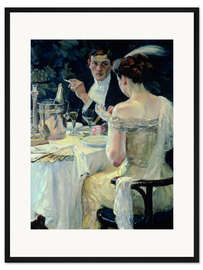 Gerahmter Kunstdruck Abschied