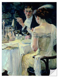 Wandsticker Abschied