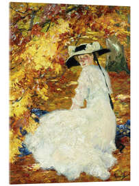Acrylic print Shadows of Autumn - Edward Cucuel