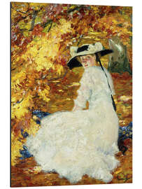 Alubild Schatten des Herbstes - Edward Cucuel