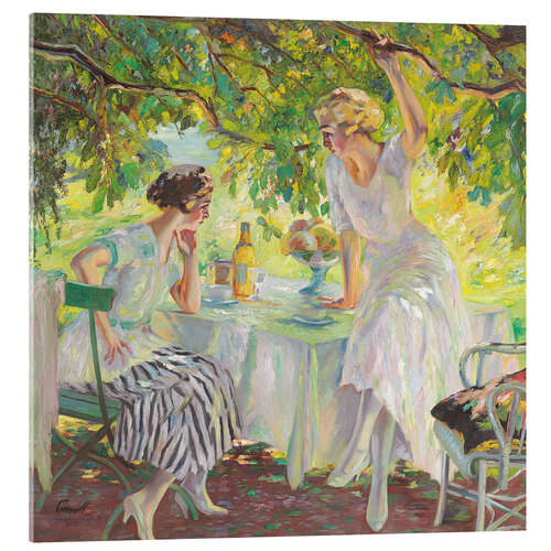 Acrylic print Afternoon tea