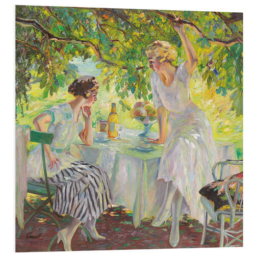 Foam board print Afternoon tea