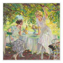 Juliste Afternoon tea - Edward Cucuel