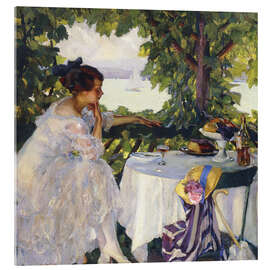 Akrylbilde In the Arbor - Edward Cucuel