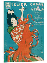 Foam board print Atelier Casas Utrillo