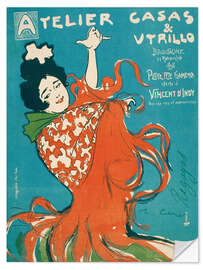 Wandsticker Atelier Casas Utrillo