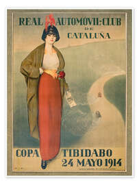 Tableau Real Automovil-Club de Cataluña - Ramon Casas i Carbó