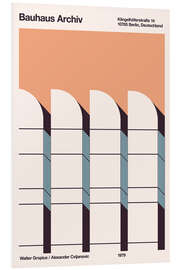 Bilde på skumplate Bauhaus Archiv, 1979