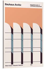 Magnettafel Bauhaus Archiv, 1979