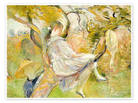 Wandbild Im Apfelbaum, 1890 - Berthe Morisot