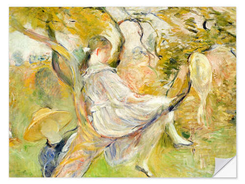 Vinilo para la pared In the Apple Tree, 1890