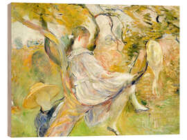 Holzbild Im Apfelbaum, 1890