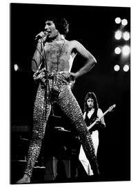 Gallery print Freddie Mercury, Earl's Court, London, Großbritannien, 1977
