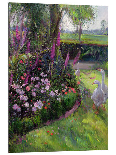 Gallery print Rose Bed and Geese, 1992