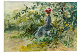 Aluminium print A Moments Rest - Pompeo Mariani