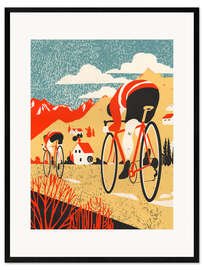 Framed art print La Vuelta - Eliza Southwood, 2015