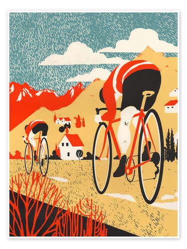 Poster La Vuelta - Eliza Southwood, 2015