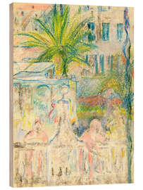 Wood print The Beautiful Carnival, 1889 - Berthe Morisot