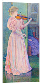 Gallery Print Porträt der Geigerin Irma Sethe, 1894