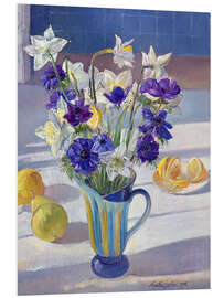 Tableau en PVC Spring Flowers and Lemons, 1994 - Timothy Easton