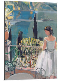 Alubild Tänzerin auf dem Balkon - Maurice Barraud