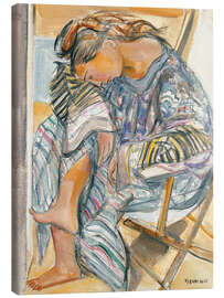 Canvas print Melancholy - Maurice Barraud