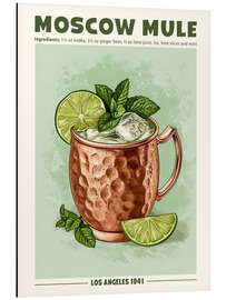 Tableau en aluminium Moscow Mule, Los Angeles 1941