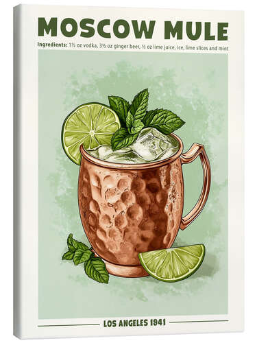 Canvas print Moscow Mule, Los Angeles 1941