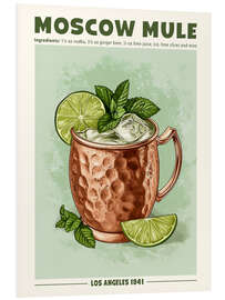 Foam board print Moscow Mule, Los Angeles 1941