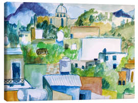 Leinwandbild San Miguel-Ansicht - Deborah Eve Alastra