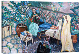 Tableau sur toile The Sock Maker - Deborah Eve Alastra