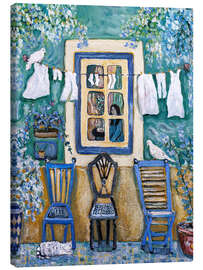 Tableau sur toile Old Chairs - Deborah Eve Alastra