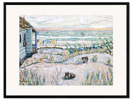 Framed art print Wild Coast