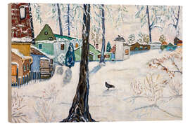 Holzbild Creston Snow - Deborah Eve Alastra