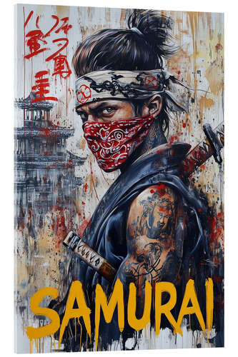 Akryylilasitaulu Samurai Bushido